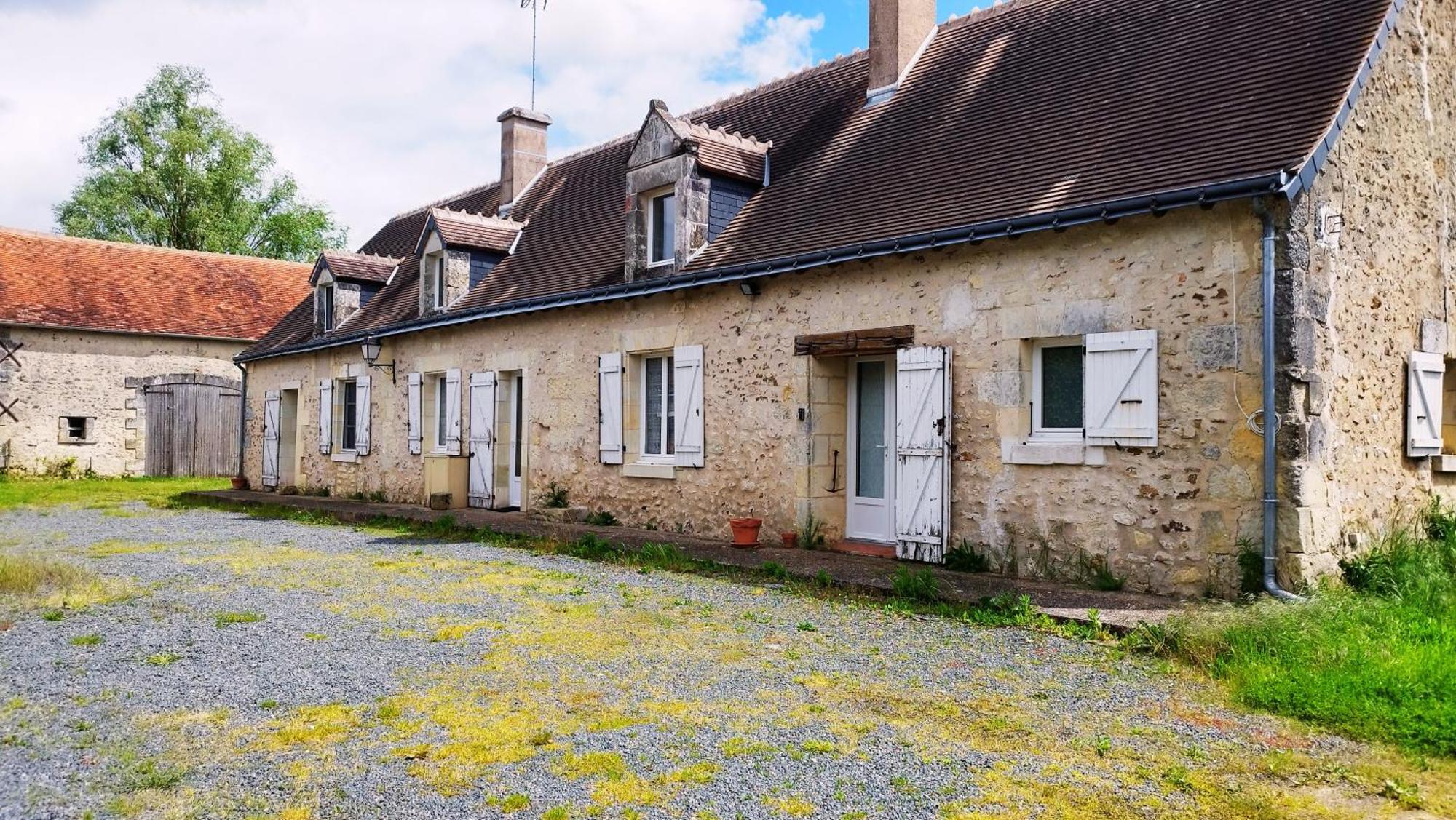 Gite De La Courtaudiere Le Petit-Pressigny Buitenkant foto